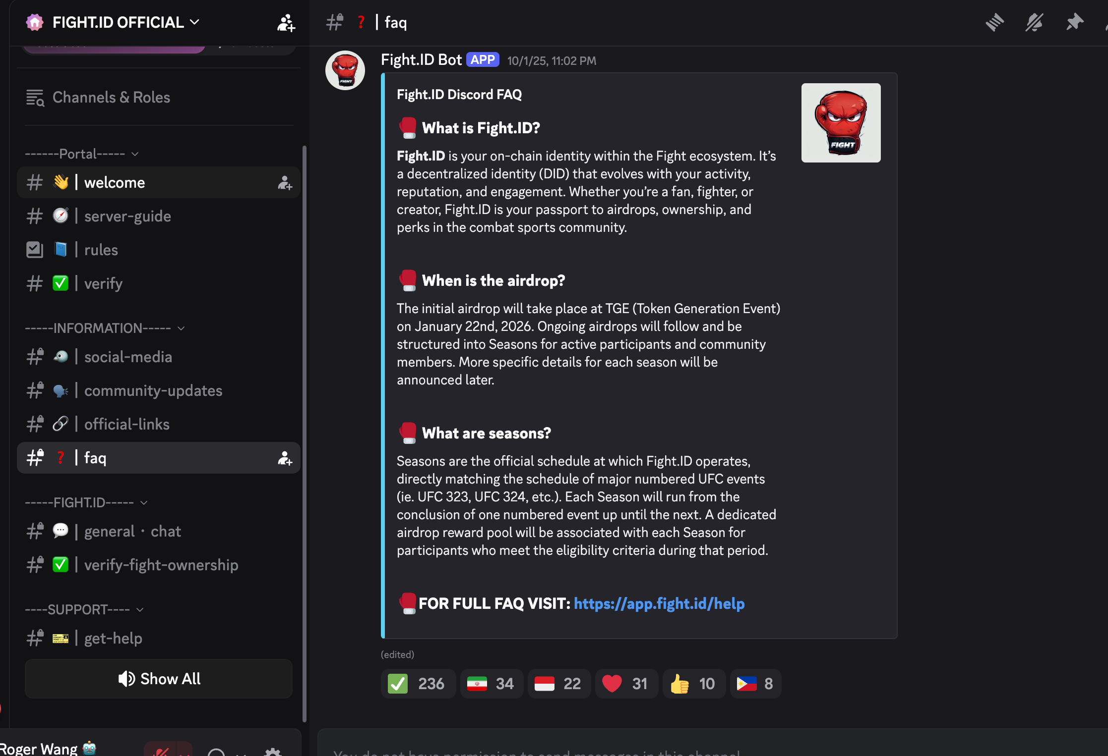 Discord FAQ