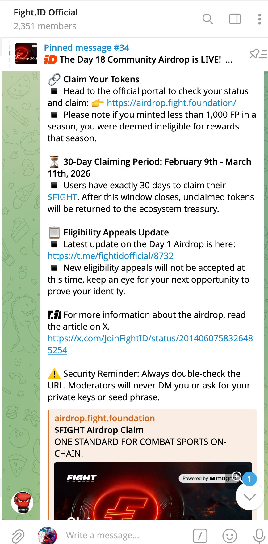 Telegram 活跃社群